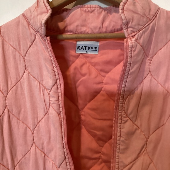 NEW Katydid Blush Quilted Puffer Jacket - Picture 6 of 11